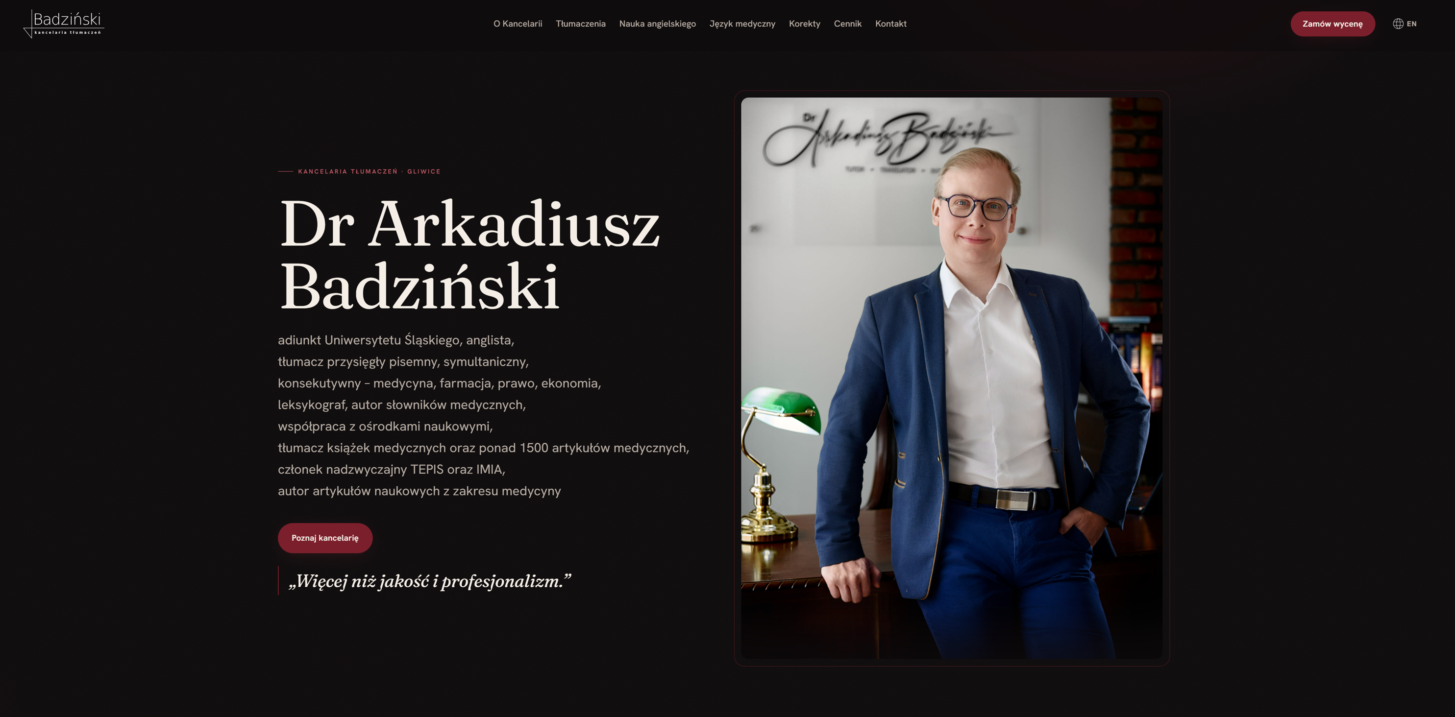 Kancelaria Badziński — Kancelaria tłumaczeń